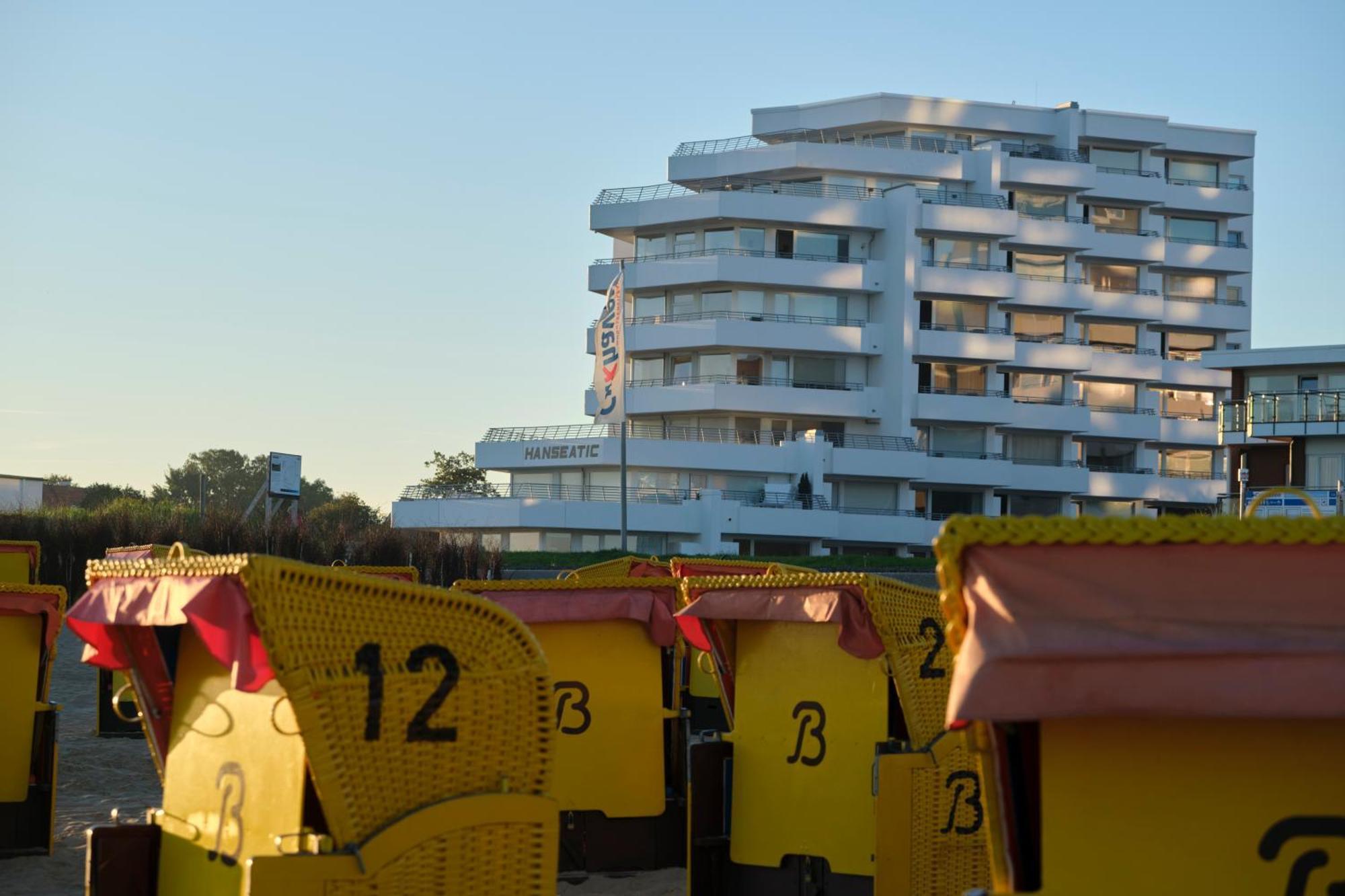 Apartment Im Haus Hanseatic Mit Meerblick Am Duhner Sandstrand Cuxhaven Extérieur photo